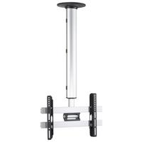 TV- Halterung cm Silberfarben B: 42 cm - Silberfarben, MODERN, Metall (42/74/19cm) - MID.YOU