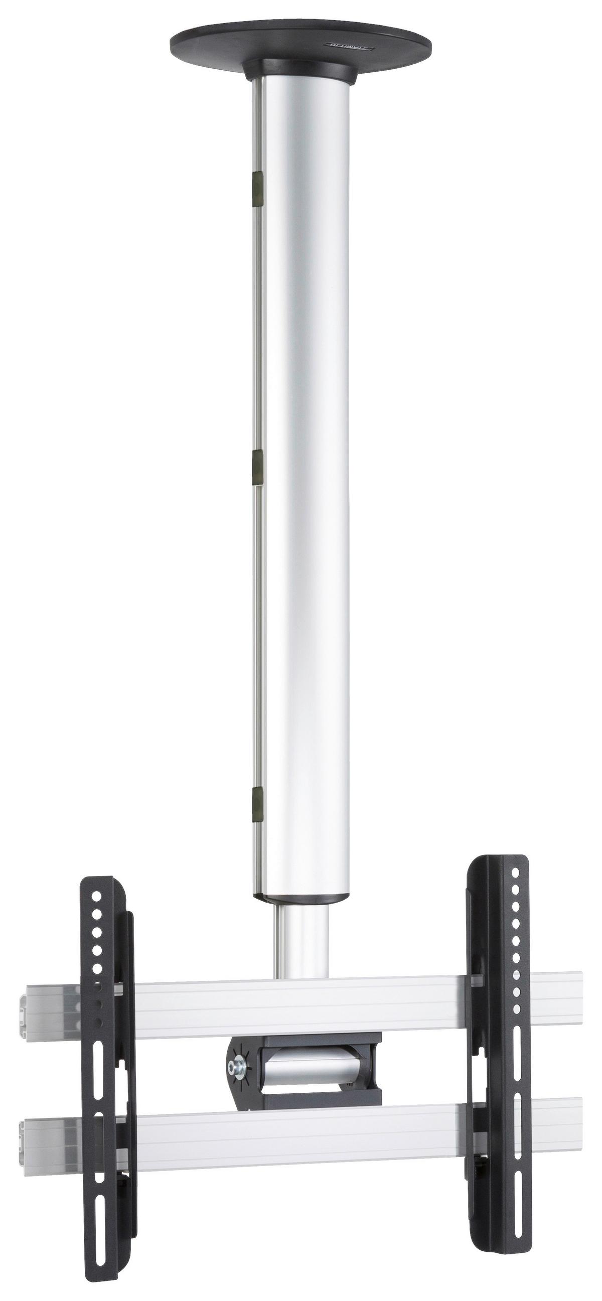 TV- Halterung cm Silberfarben B: 42 cm - Silberfarben, MODERN, Metall (42/74/19cm) - MID.YOU