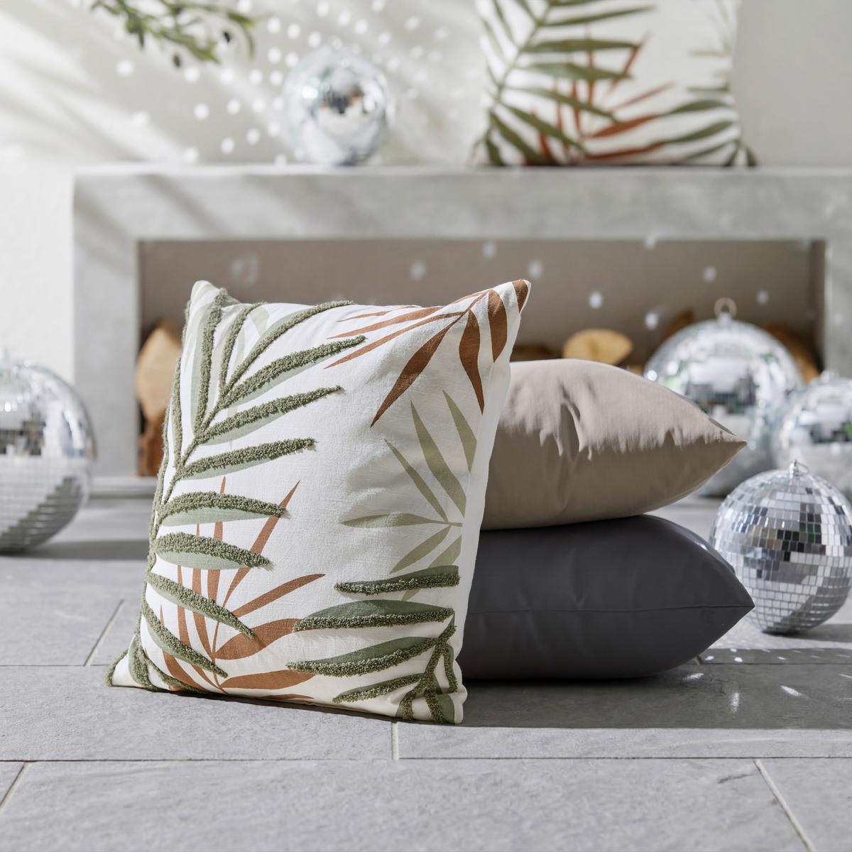 Dekorační polštář Lexi, 45/45cm, jadeitová - zelená, Moderní, textil (45/45cm) - Modern Living