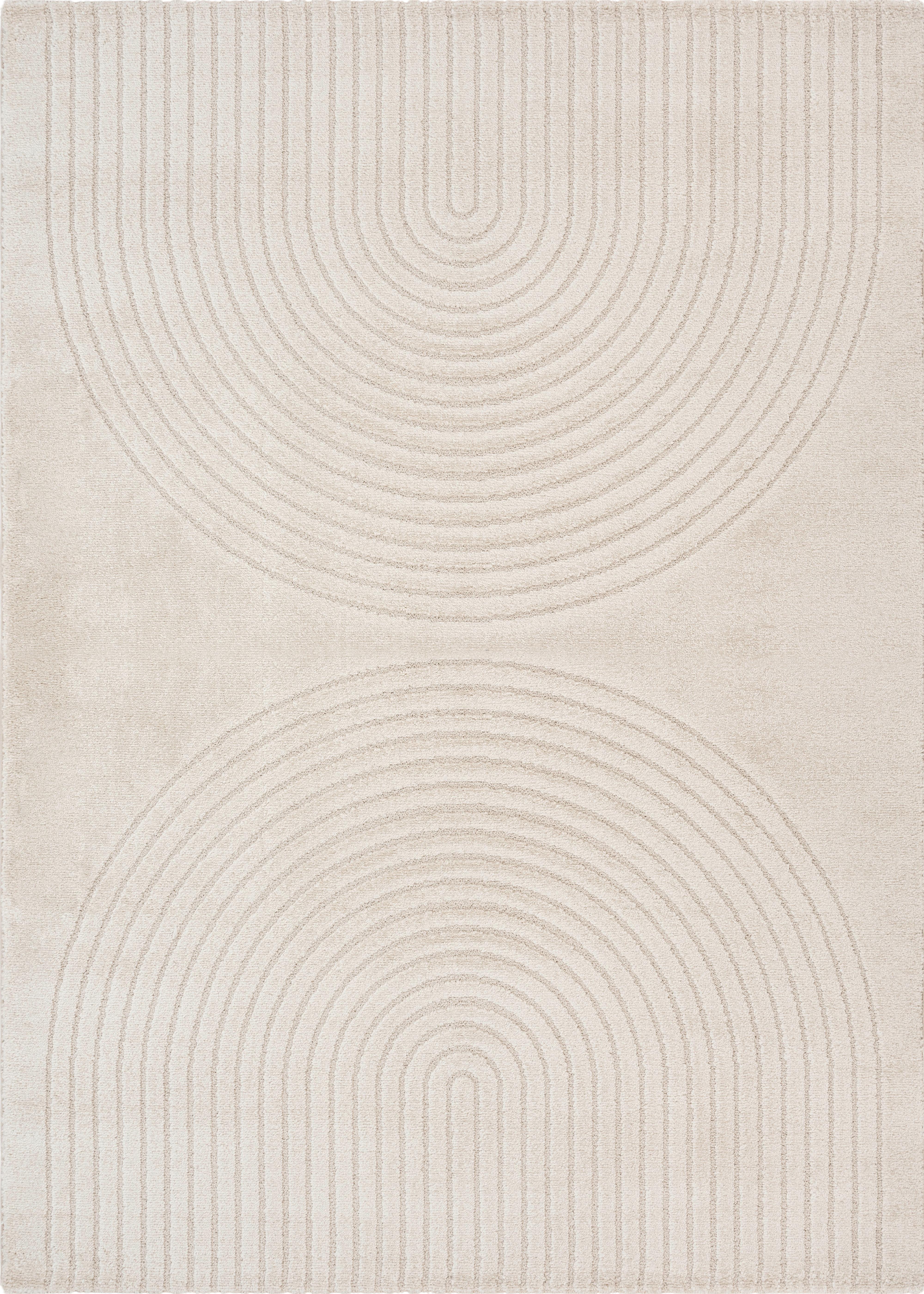 Webteppich Eclipse 2320 170-Beige - Beige, Basics, Textil (80/150cm)