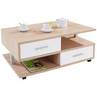 Dohányzóasztal Quattro - tölgyfa, Konventionell, faalapú anyag (105/45/60cm)