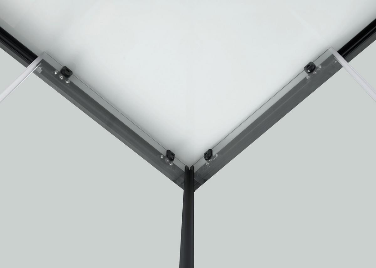Sprchový kút s LED, Bluetooth, rádiom, čierna - priehľadné/čierna, plast/sklo (90/90/225cm) - Sanotechnik