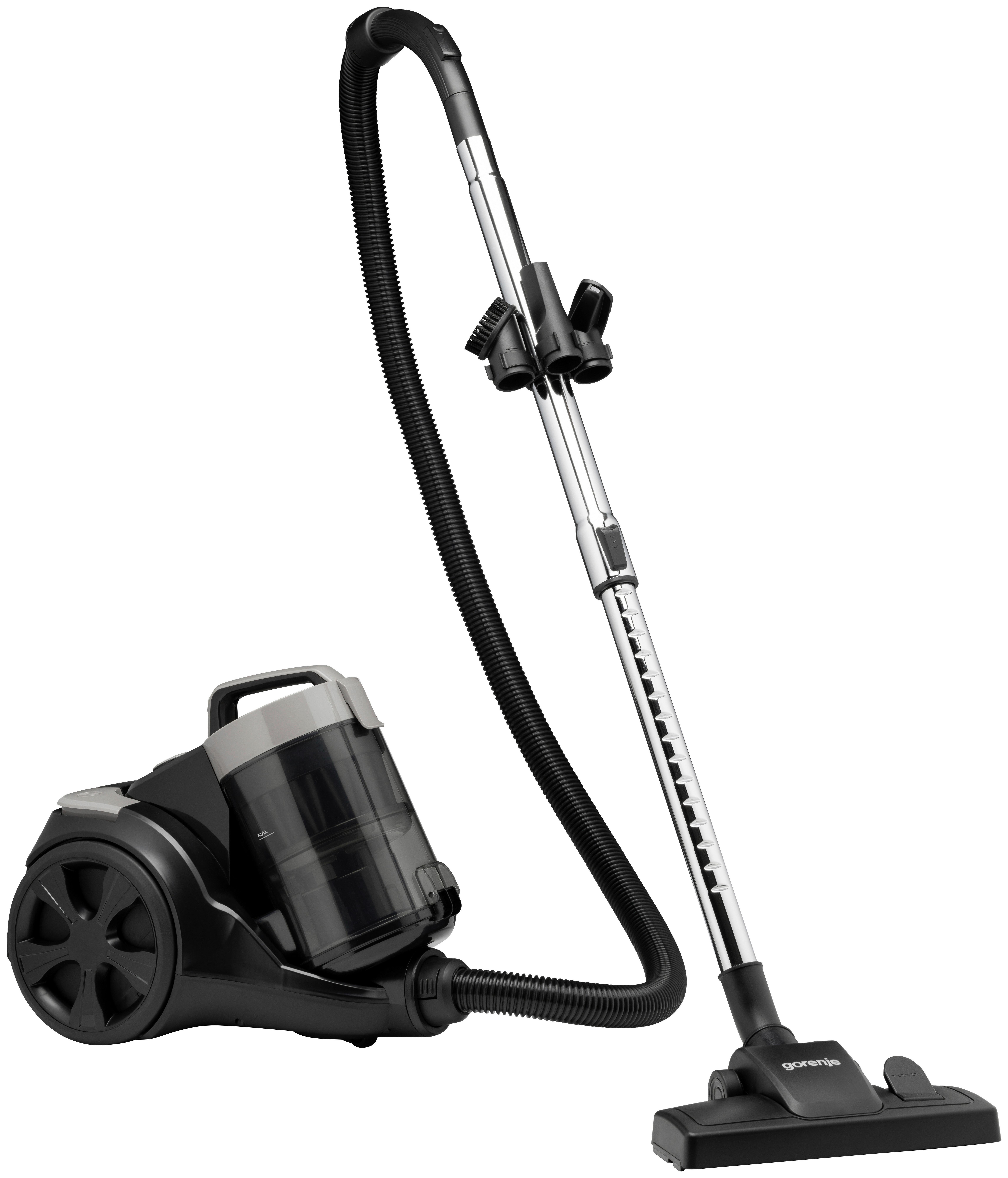 Zyklonsauger, 950W VCE01TABKG - Schwarz, Basics, Kunststoff (44/35/26cm)