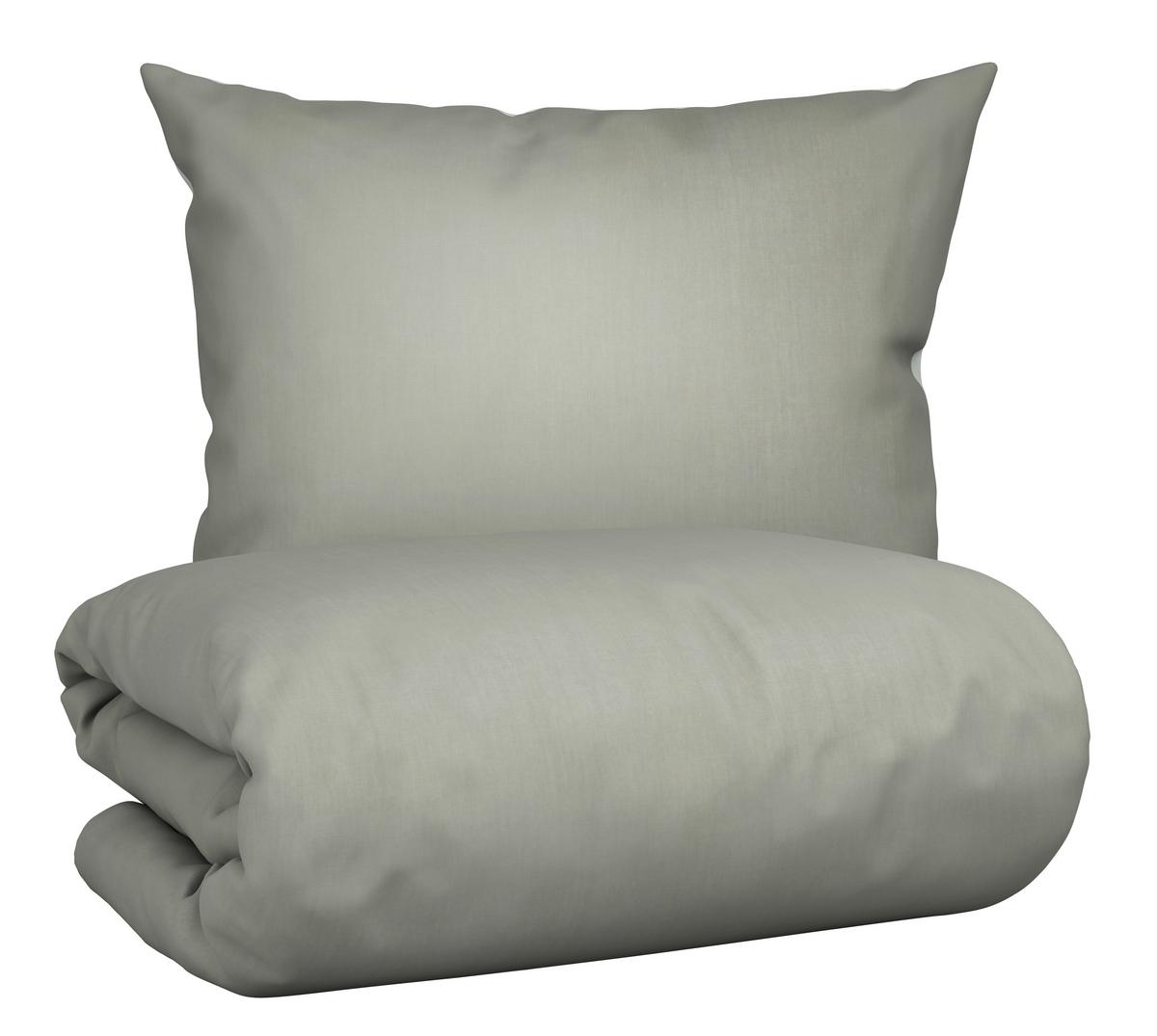 Povlečení Annika, 140/200cm, zelená - zelená/světle zelená, textil (140/200cm) - Modern Living