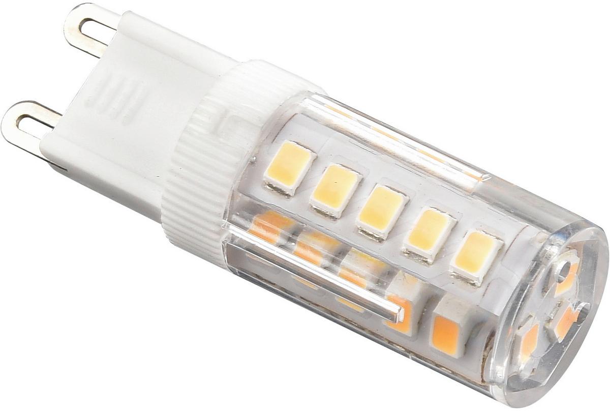 LED žiarovka G9 4,5W LED - priehľadné/biela, Konventionell, plast (1,5/5,7cm) - Mömax