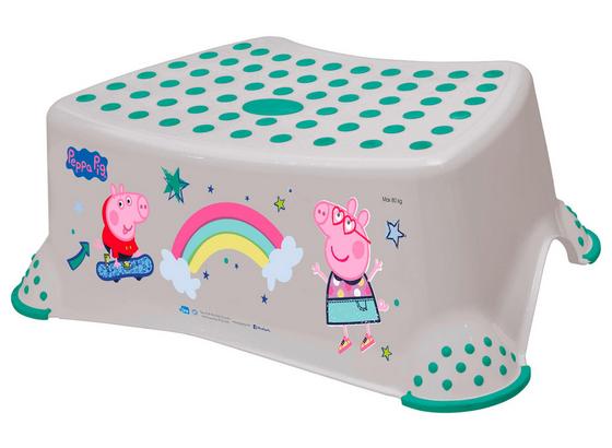 Tritthocker Peppa Pig - Weiß, Kunststoff (40,5/28,5/14cm) - Disney Tritthocker Peppa Pig - Weiß, Kunststoff (40,5/28,5/14cm) - Disney