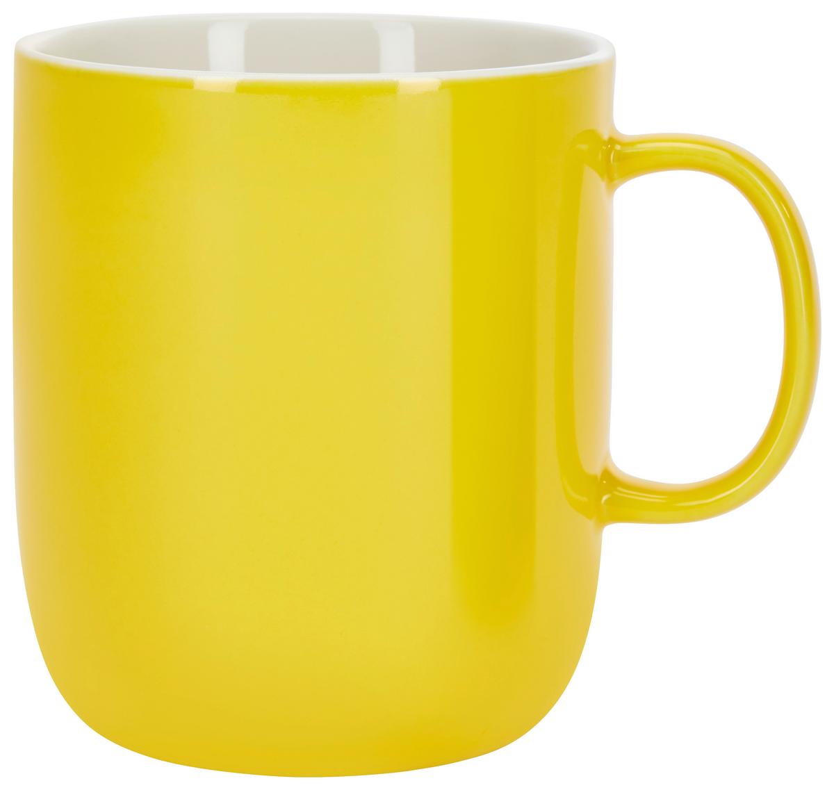 Kávésbögre Verena - sárga, Basics, kerámia (8,6/10,2cm) - Luca Bessoni