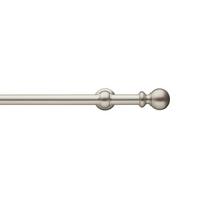 Vorhangstange Nickelfarben L: 260 cm - Nickelfarben, KONVENTIONELL, Metall (260cm)