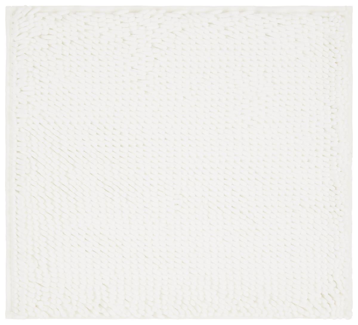 WC-Vorleger Liliane - Weiß, KONVENTIONELL, Textil (45/50cm) - Ombra