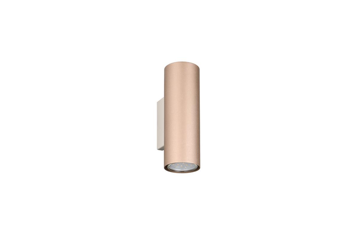Wandleuchte 212400265 Marley - Braun/Grau, KONVENTIONELL, Metall (6/18cm) - Trio Leuchten