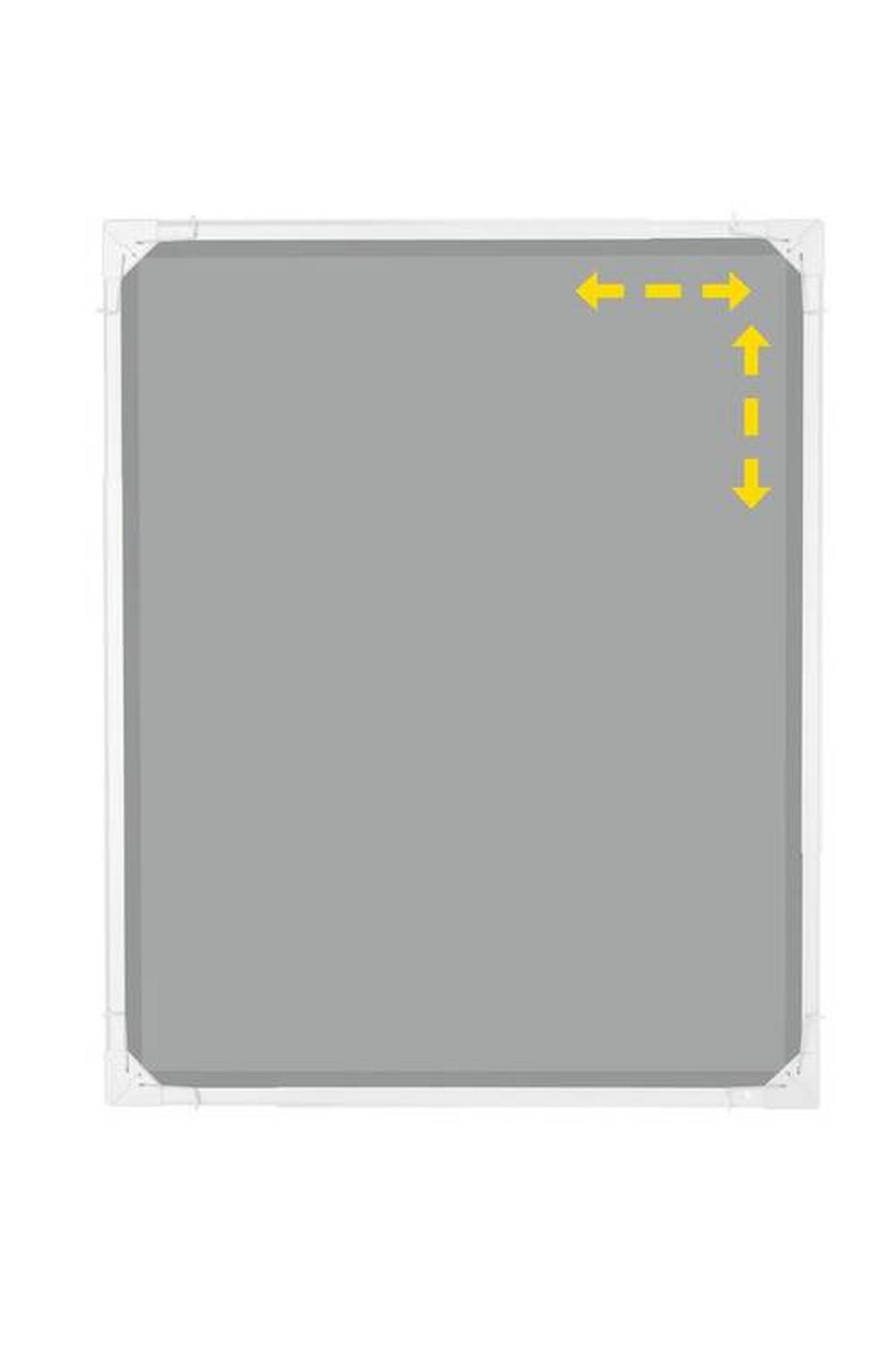 OCHRANNÁ MŘÍŽKA PROTI HMYZU TELESKOP - bílá, kov/textil (140/120cm) - Mömax