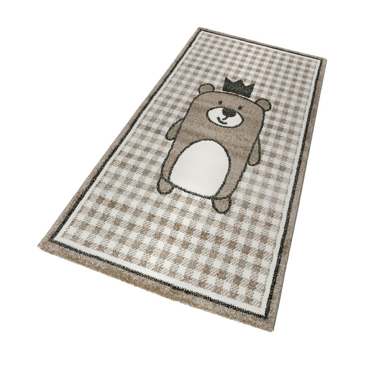 Kinderteppich Bär Taupe/ Beige Henry 80x150 Cm - Taupe/Beige, Trend, Textil (80/150cm) - Esprit