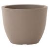 Pflanzentopf Taupe D: 50 Cm - Taupe, Basics, Kunststoff (50/38,5cm) - Siena Garden