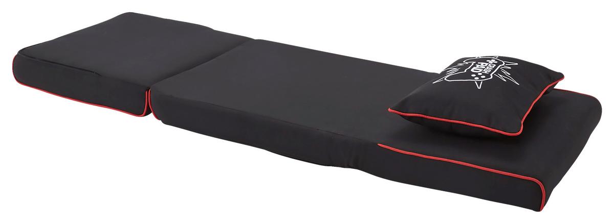 Gamingsessel Rot/Schwarz/Weiß, B: 61 cm - Rot/Schwarz, MODERN, Kunststoff/Textil (61/81/59cm) - X Rocker