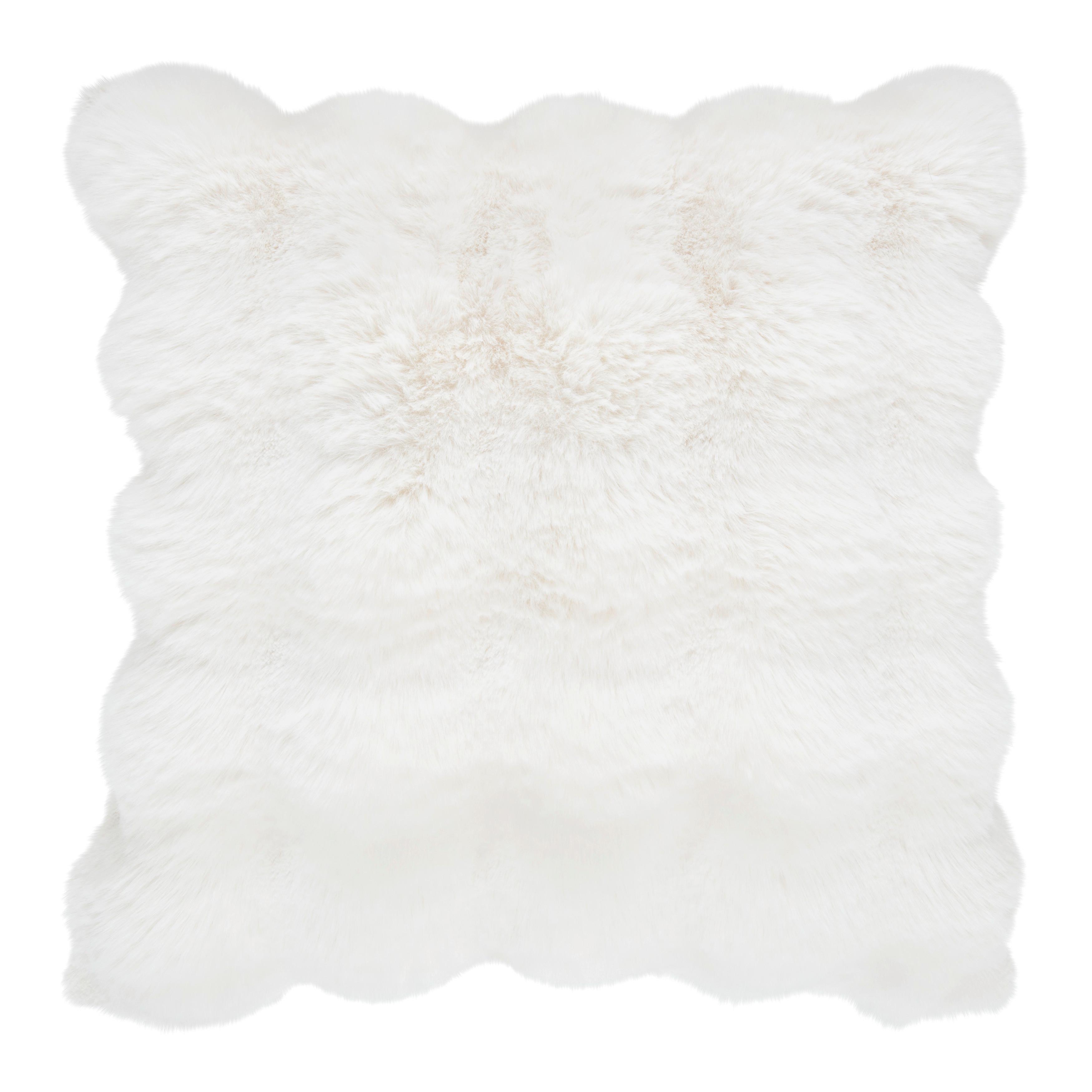 Kožešinový polštář Bella, 45/45cm, přírodní barvy - přírodní barvy, Moderní, textil (45/45cm) - Premium Living