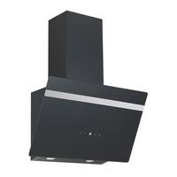 Dunstabzugshaube Schwarz B: 60 cm - Schwarz, Basics, Glas (60/111.60/29.6cm) - PKM