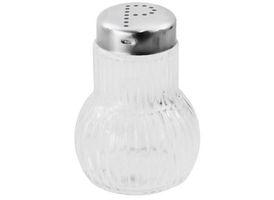 Pfefferstreuer Fackelmann - Silberfarben, KONVENTIONELL, Glas/Metall (7cm) - Fackelmann Pfefferstreuer Fackelmann - Silberfarben, KONVENTIONELL, Glas/Metall (7cm) - Fackelmann