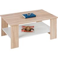 Dohányzóasztal Paolo *TOP ÁR* - Sonoma tölgy/fehér, Konventionell, faalapú anyag/fa (90/41/55cm) - Best Price