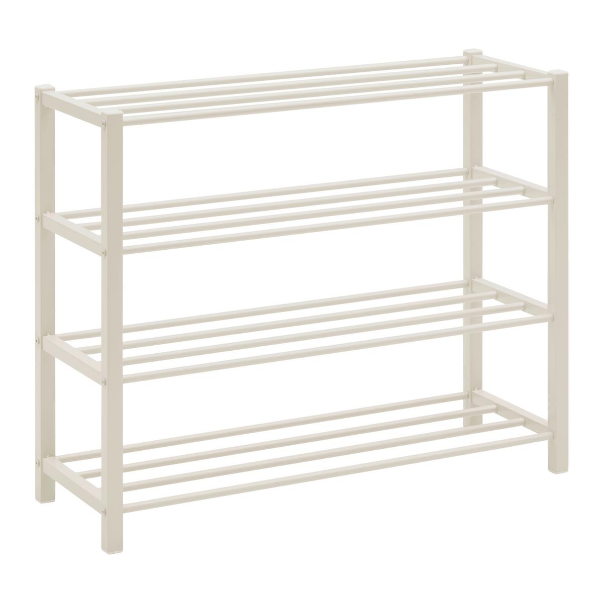 REGÁL NA BOTY BENNY -SB- - kašmírová, Moderní, kov (80/63/28,5cm) - Mömax