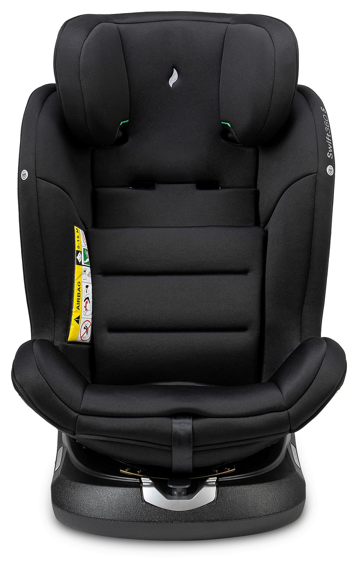 Reboarder-kindersitz Swift360s - Schwarz, Basics, Kunststoff/Textil (44/60/50cm) - Osann