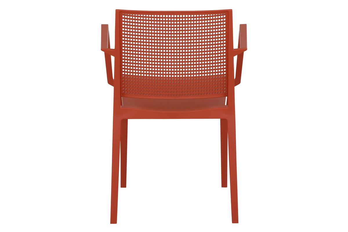 Stapelstuhl T20121 - Rot, Basics, Kunststoff (46/80/56cm) - Siena Garden
