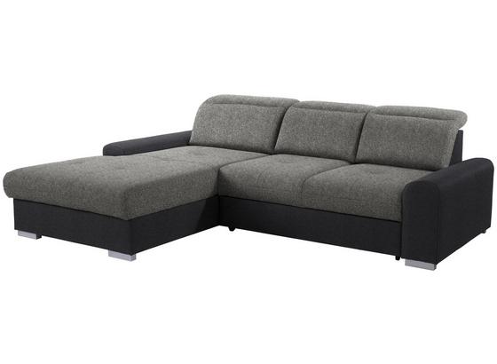 Sedací Souprava Malaga - tmavě šedá, Konvenční, kompozitní dřevo/textil (203/286cm) Sedací Souprava Malaga - tmavě šedá, Konvenční, kompozitní dřevo/textil (203/286cm)