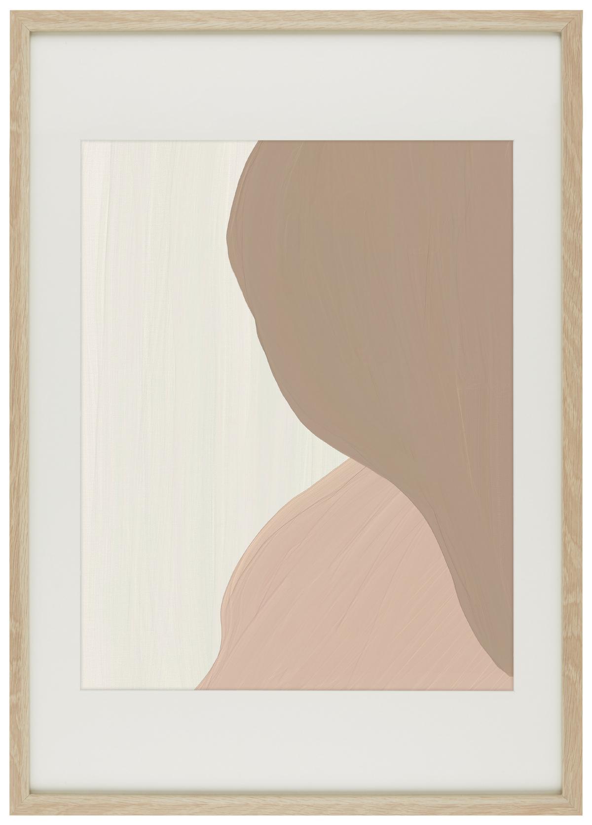 RÁM NA OBRAZY Gitta 50x70 cm - barvy dubu, Moderní, dřevo/kompozitní dřevo (50/70cm) - Modern Living