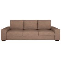 Schlafsofa Roland, Altrosa B: 239 Cm - Beige/Schwarz, Design, Textil (239/91/92cm) - MID.YOU