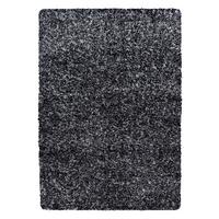 Hochflorteppich Enjoy - Anthrazit, KONVENTIONELL, Textil (280/370cm) - Novel