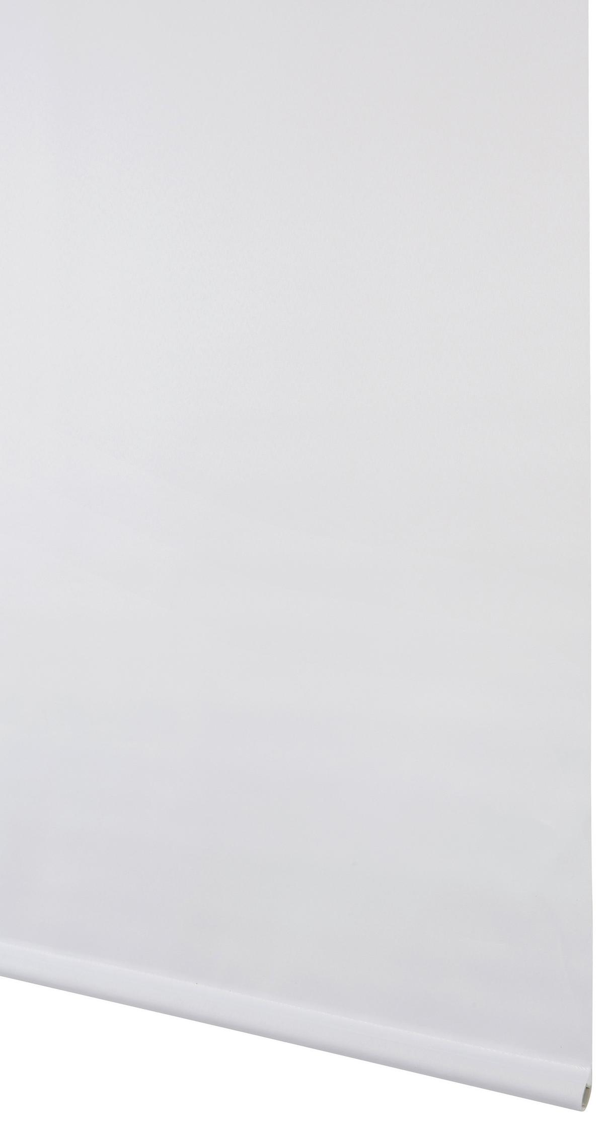 Tageslichtrollo Helene Halbtransparent 140x150 cm - Weiß, MODERN, Textil (140/150cm) - Luca Bessoni