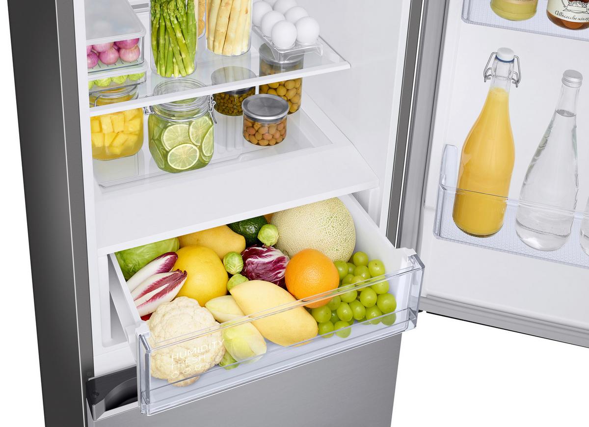 Kühl-Gefrier-Kombination Rb34c600esa - Edelstahlfarben, Basics (59,5/185,3/65,8cm) - Samsung