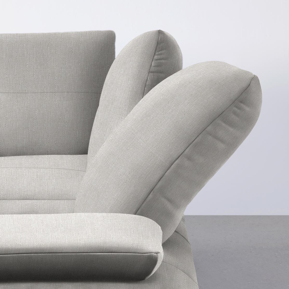 Rohová sedačka TRENDY, pravá, béžová - černá/béžová, Moderní, kov/kompozitní dřevo (310/93/250cm) - Premium Living