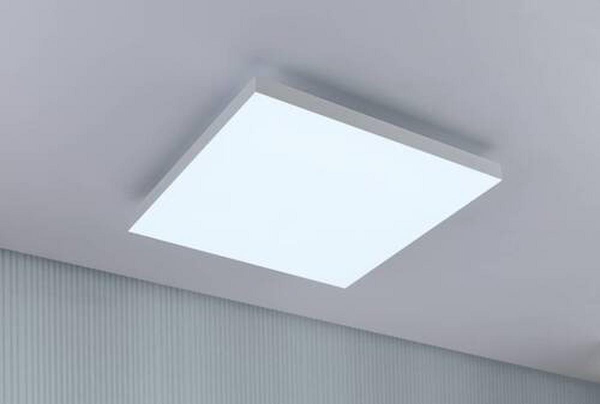 Led-paneel L: 45 Cm Dimmbar - Weiß, Basics, Metall (45/45/6,4cm) - Paulmann