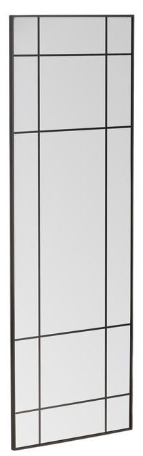 Spiegel Lake Schwarz B: 67 cm - Schwarz, Design, Glas/Metall (67/193/3cm) - P & B