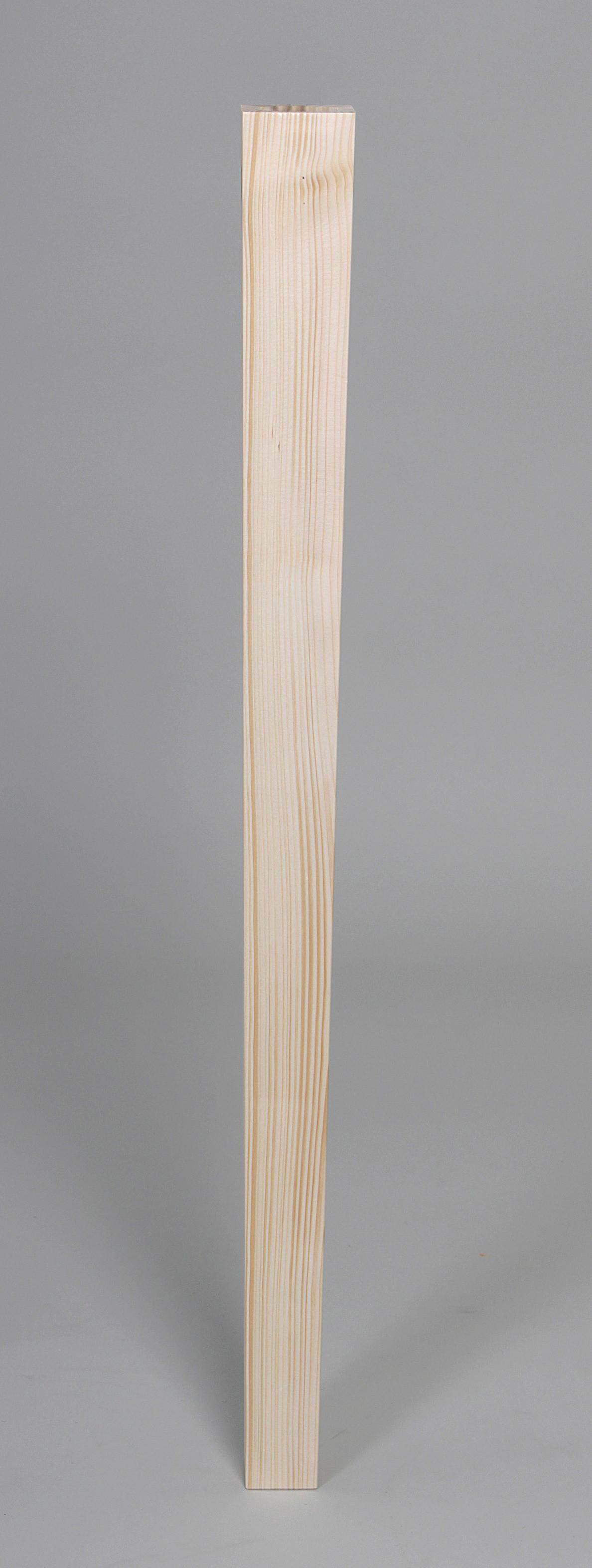 Möbelfuß H: 73 cm Fichte - Fichtefarben, Basics, Holz (73cm)