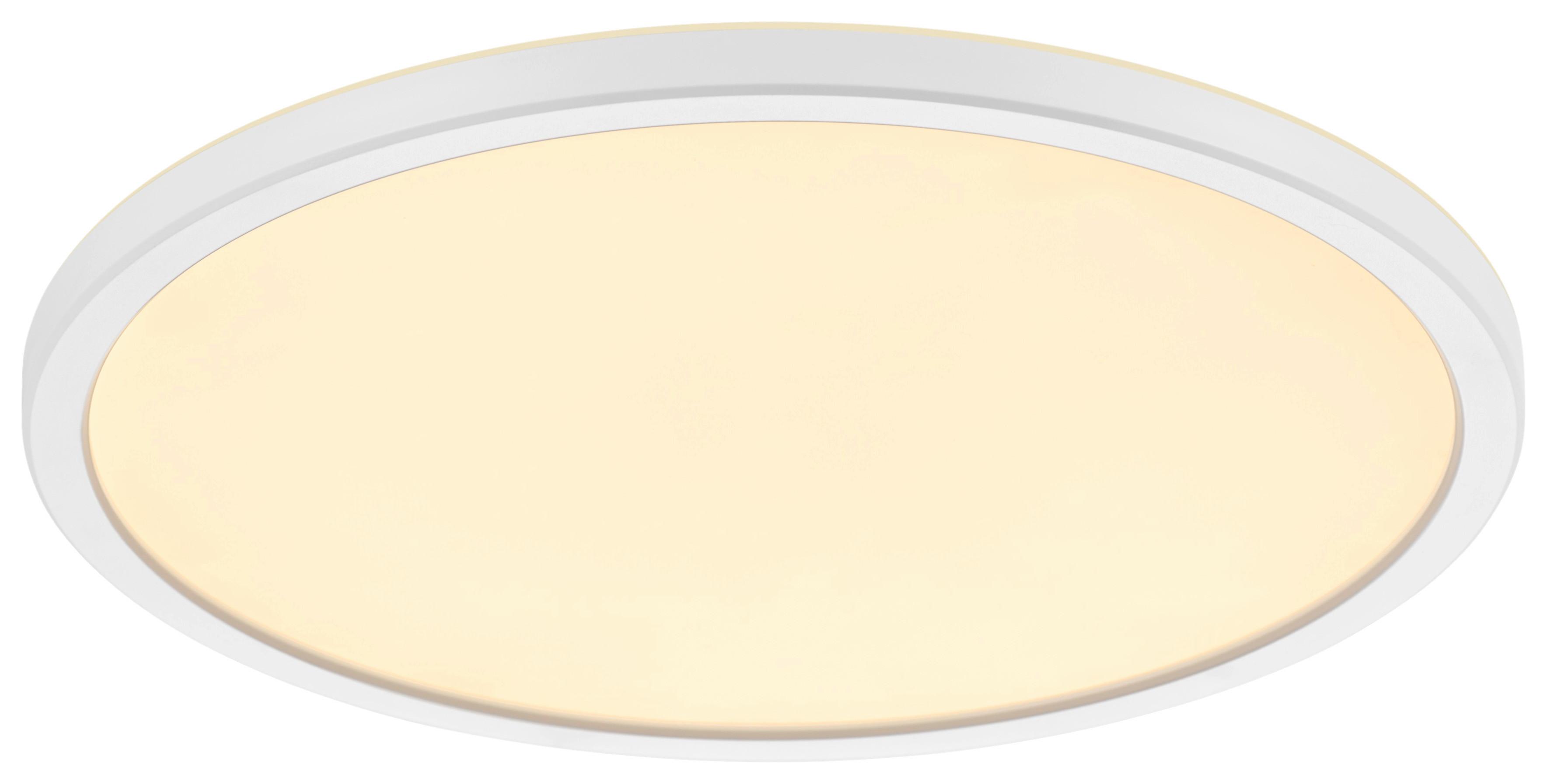 Deckenleuchte Planura Weiß D: 29,4 cm - Weiß, KONVENTIONELL, Kunststoff (29,4/2,3cm) - Nordlux