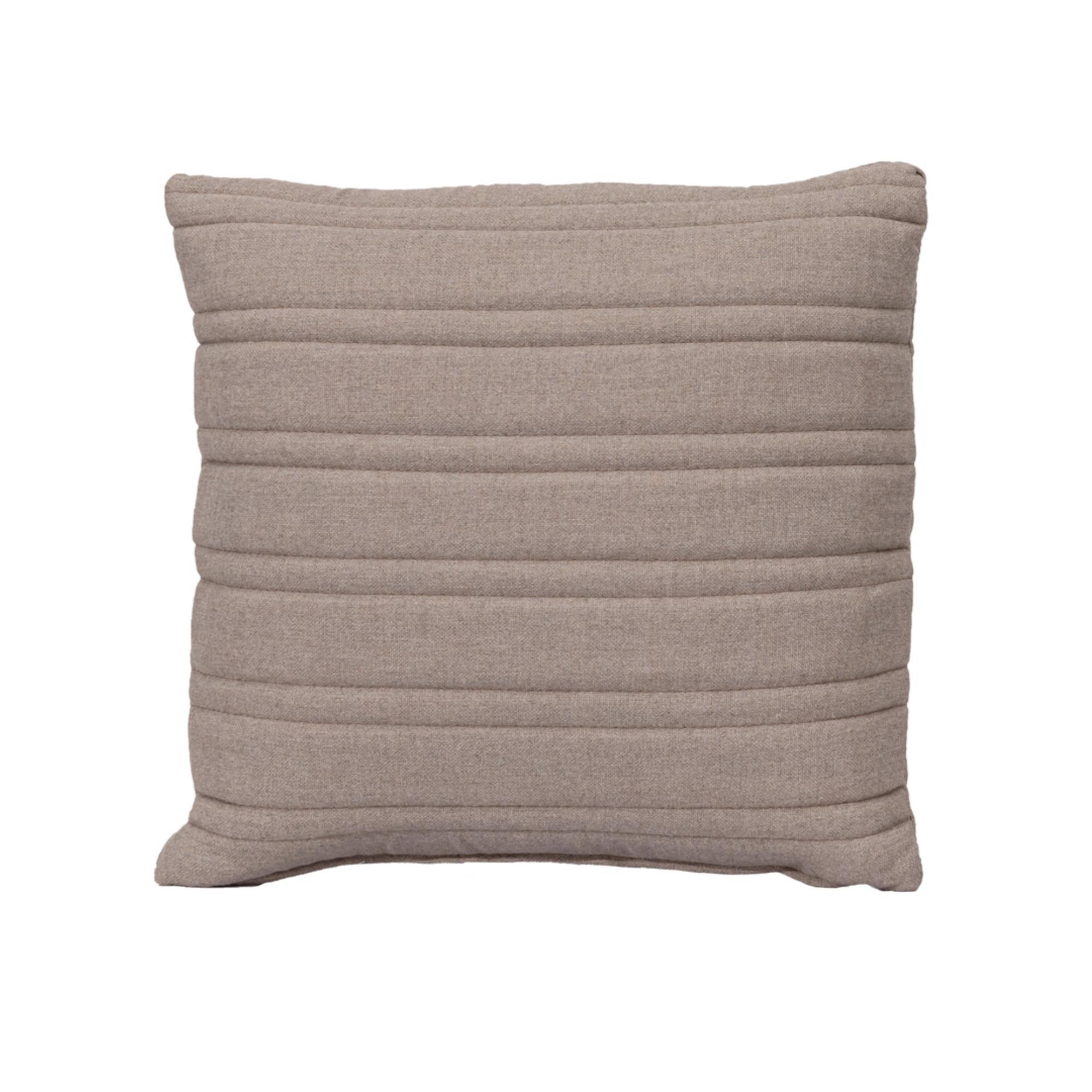 OUTDOOR-KISSEN LINE - Naturfarben, MODERN, Textil (45/45cm) - Gardenson