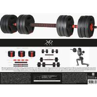 Hantelset Schwarz/rot 8aw003030 - Rot/Schwarz, Basics, Kunststoff (40cm)