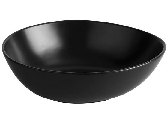 Miska Nele - čierna, Moderný, keramika (26,2/22,3/8cm) - Premium Living Miska Nele - čierna, Moderný, keramika (26,2/22,3/8cm) - Premium Living