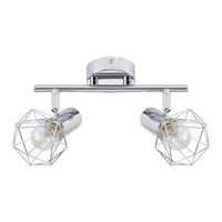 Svítidlo bodové Klausi 25,5cm, 2x40 Watt - Moderní, kov (25,5/15cm) - Mömax
