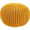 PODSEDÁK Aline, 50x30cm - žlutá, textil (50/30cm) - Premium Living