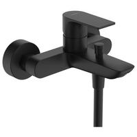 Badewannenarmatur Rebris E Wannenmischer Ap Schwarz Matt - Schwarz, Basics, Metall (21,8/11,4/19,7cm) - Hansgrohe