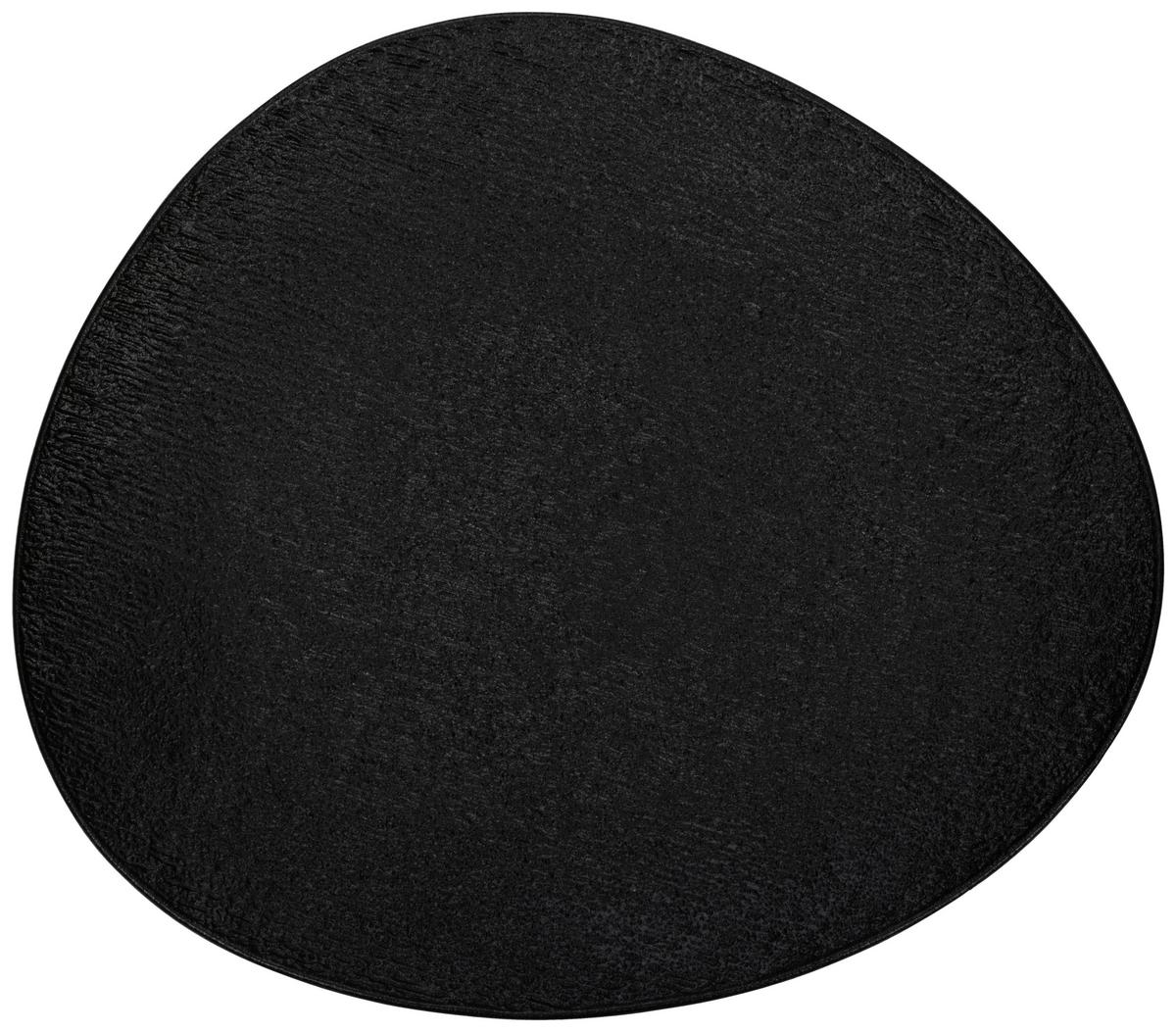 MĚLKÝ TALÍŘ HARUKI - černá, Moderní, keramika (28/24,8/2,5cm) - Mömax