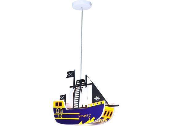 Hängeleuchte Kita Piratenschiff - Multicolor, KONVENTIONELL, Kunststoff (43/11,5/80cm) Hängeleuchte Kita Piratenschiff - Multicolor, KONVENTIONELL, Kunststoff (43/11,5/80cm)
