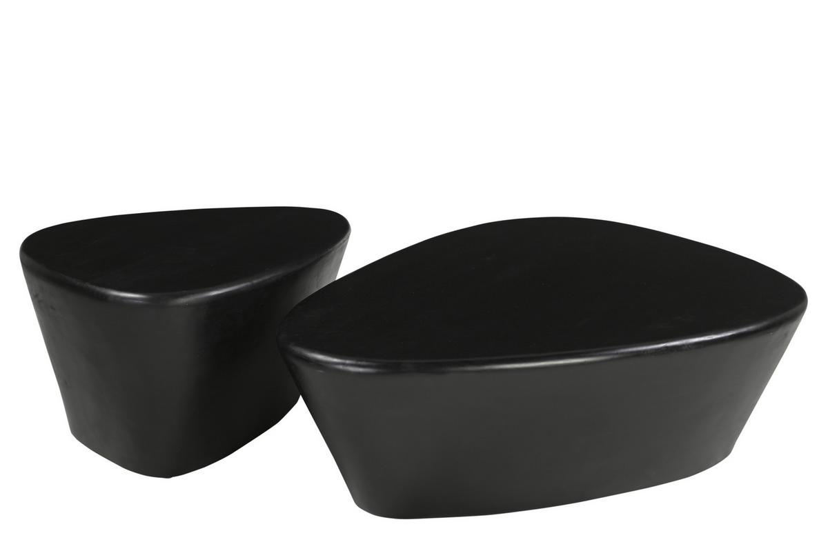 Couchtisch Schwarz B: 107 Cm - Schwarz, Design, Holz (107/78/30cm) - MID.YOU