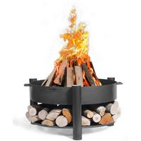 Feuerschale Feuerschale Montana 80 - Schwarz, Basics, Metall (88/45cm)