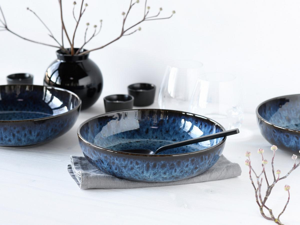 Schüsselset Magic Blue Keramik W - Basics (21/6cm) - Creatable