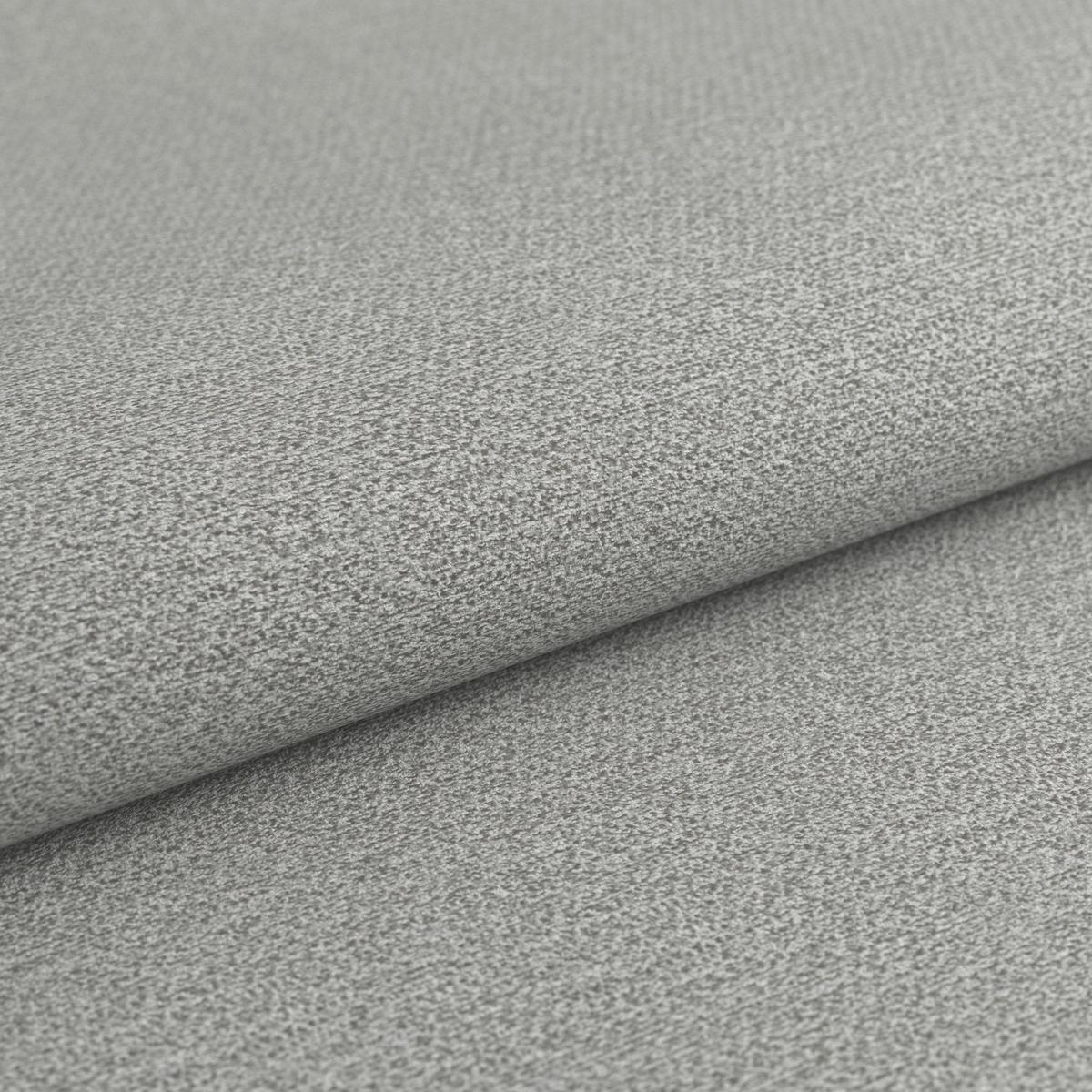 Sitzbank Beluna II Webstoff hellgrau, B: 160cm - Eichefarben/Hellgrau, KONVENTIONELL, Holzwerkstoff/Textil (160/87/67cm) - James Wood