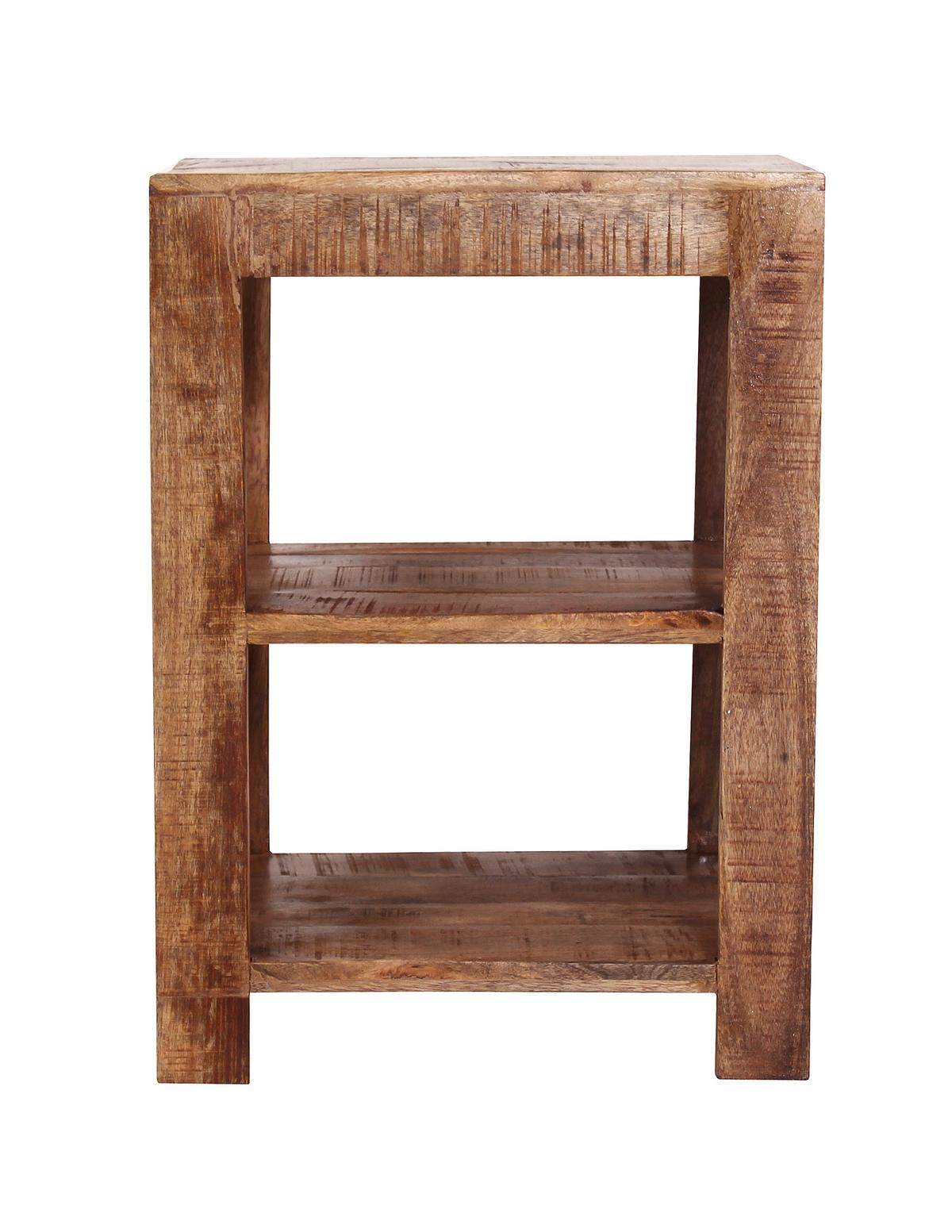 Regal Naturfarben B: 44 cm - Naturfarben, Design, Holz (44/60/44cm) - Livetastic