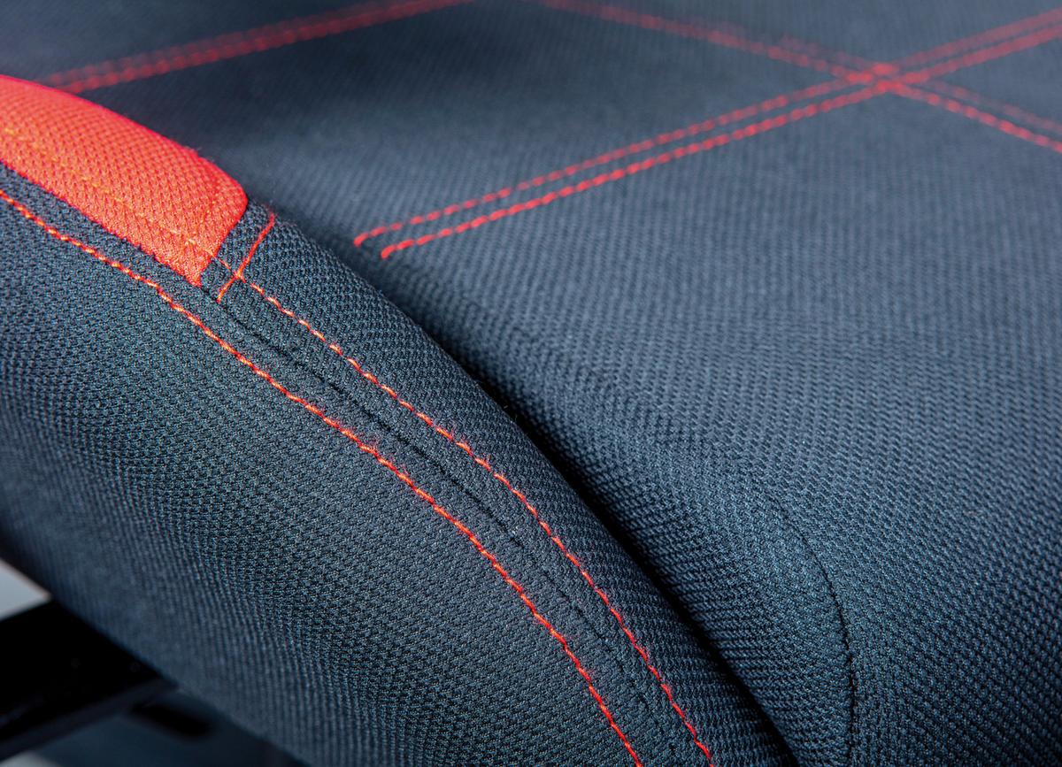 Hráčská židle GAMING RED - černá/červená, Moderní, textil/plast (69/125/50cm) - MID.YOU